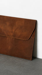 Niche Linea Laptop Sleeve – Saddle Tan
