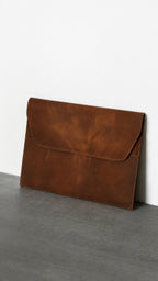 Niche Linea Laptop Sleeve – Saddle Tan