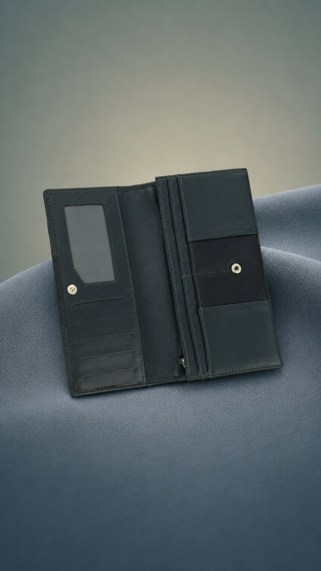 Niche Core Trifold Wallet – Noir
