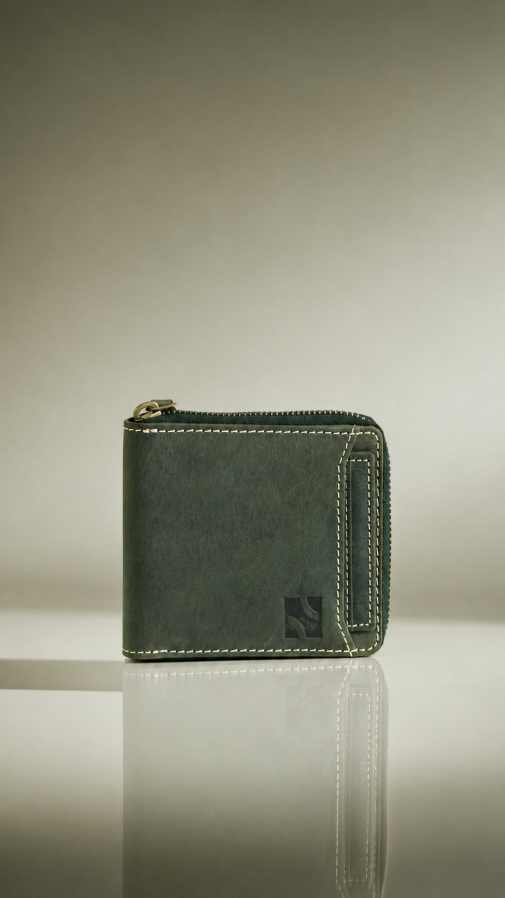 Niche Core Zip Card Holder – Olive