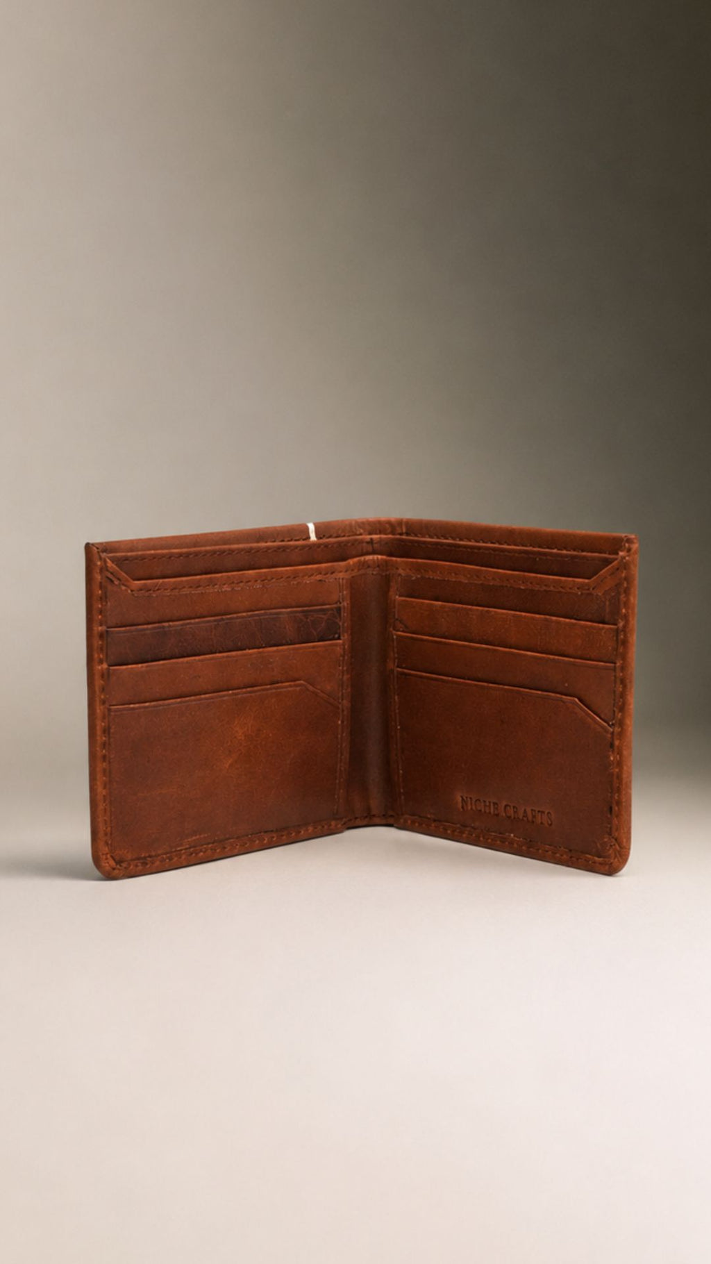 Niche Vero Bifold Wallet – Tan