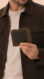 Niche Core Zip Wallet – Walnut