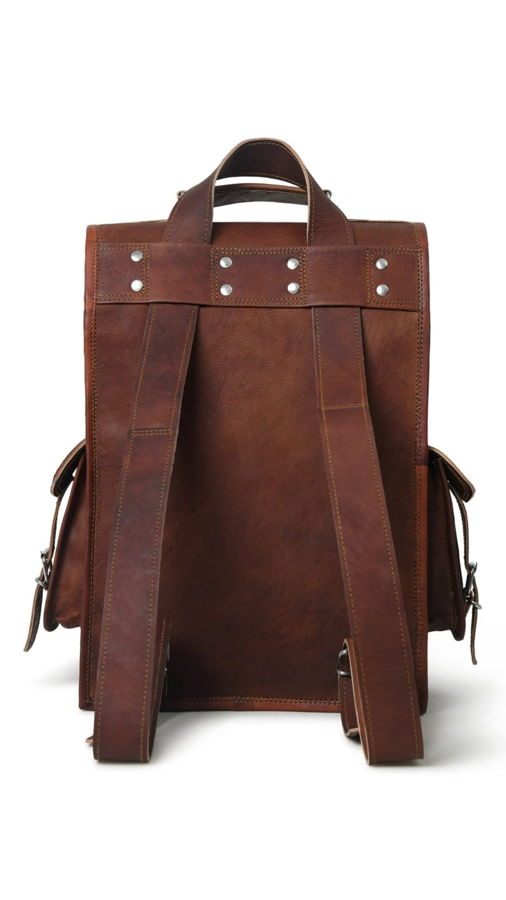 Niche Convertible Backpack Messenger – Vintage Brown
