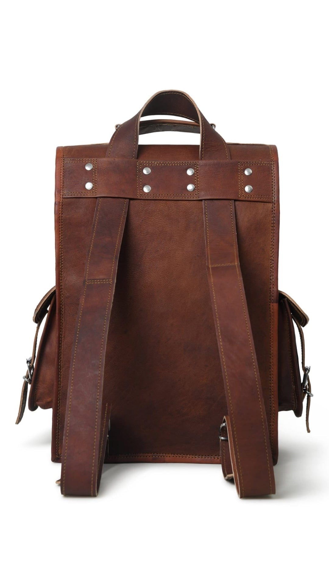Niche Convertible Backpack Messenger – Vintage Brown