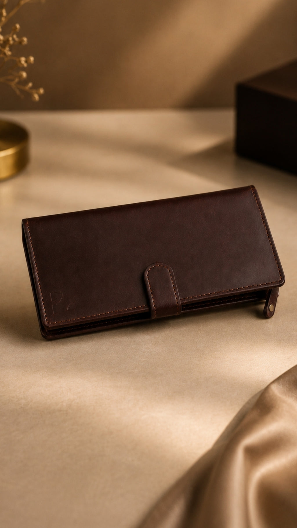 Niche Core Travel Wallet – Espresso