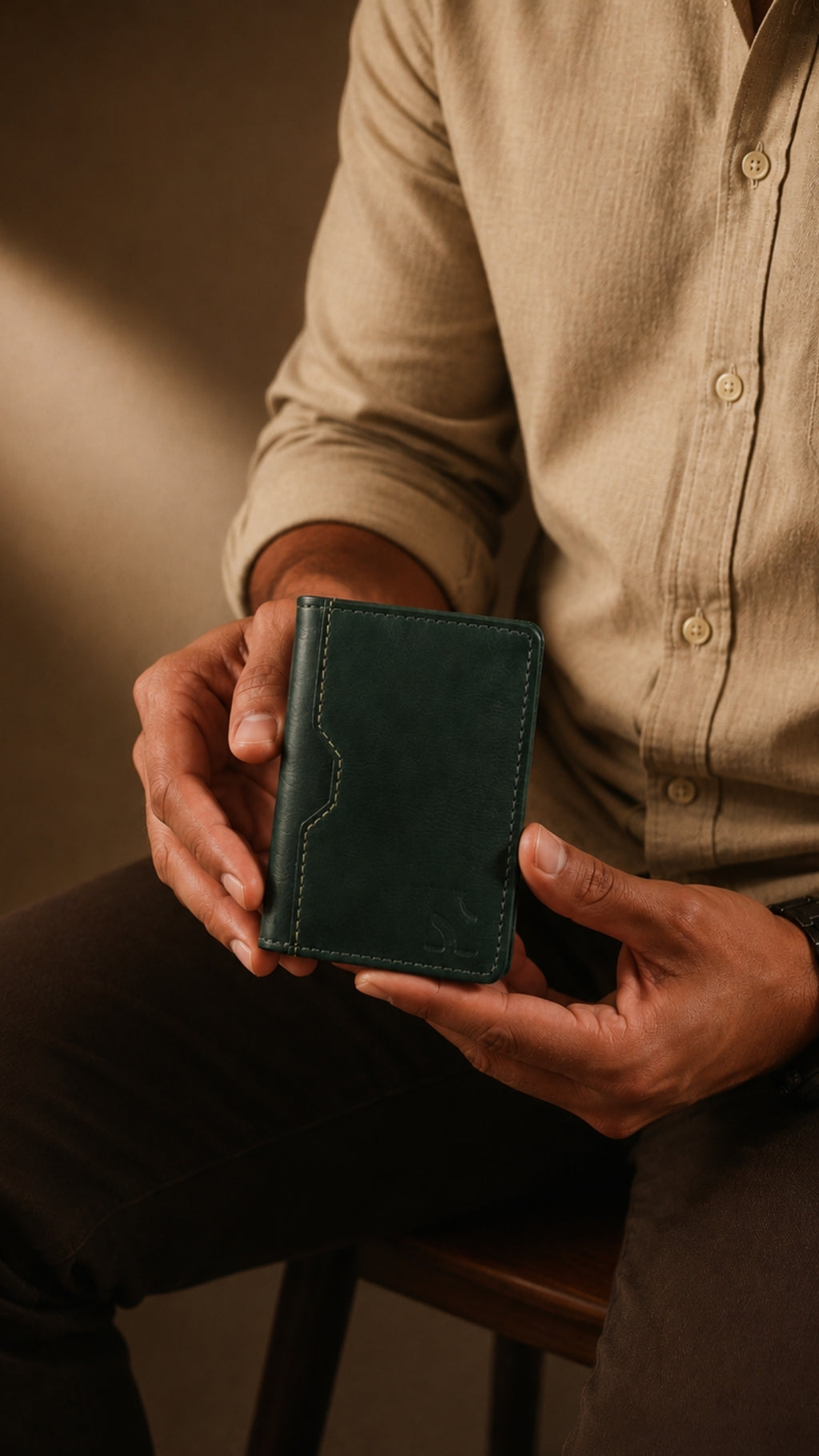 Niche Core Fold Wallet – Olive