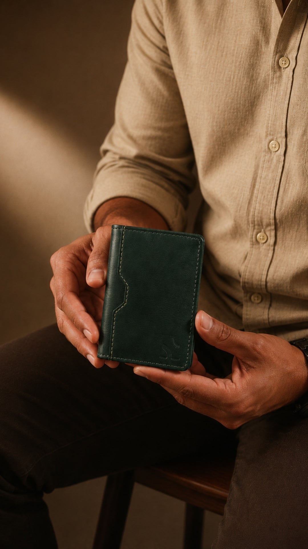 Niche Core Fold Wallet – Olive
