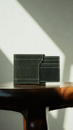 Niche Core Stitch Wallet – Noir